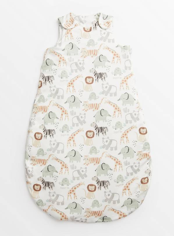 Safari Print 2.5 Tog Sleeping Bag 12-18 months